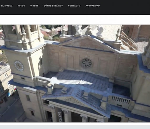 Web Catedral de Pamplona